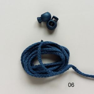 Kordel, 4mm breit in grünpetrol (col. 06)