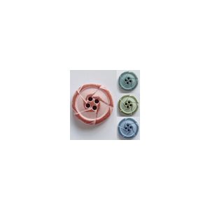 Shabby Chic Knöpfe in 2 Grössen und 4 Farben!