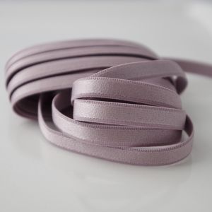 Glatter, leicht glänzender Trägergummi (Trägerband), in flieder für Tops, BHs, Kleider - 8mm breit - top Qualität - fairer Preis - schnelle Lieferung