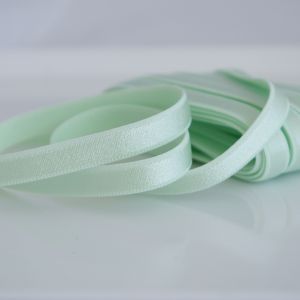 BH-Trägergummi in hellem mint - 8mm breit fürs BH-Nähen