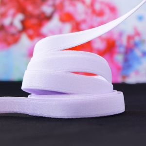 Trägergummi,  Trägerband in hellviolett 11mm breit um BH, Tops & Kleider zu nähen