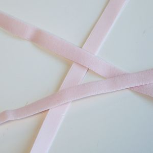 BH-Unterbrustgummi in hellrosa - 11mm breit, 5m