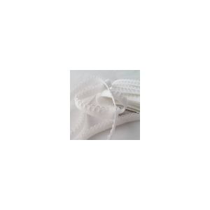 Unterbrustgummi - 9mm breit - in weiss, 5m