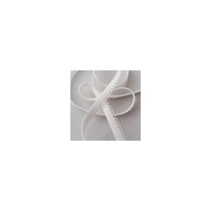 Unterbrustgummi, weiss, 8mm breit, 5m