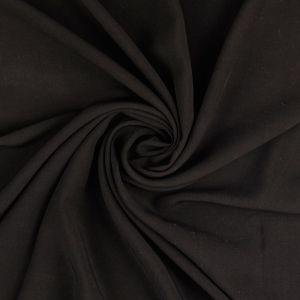 Viskose Stoff in schwarz (col. 5001)