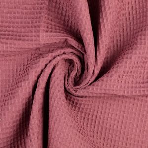 Waffelpiqué Stoff in mauve (col. 7016)