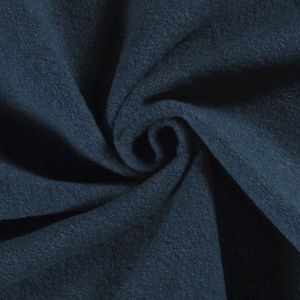 Wollwalk 100% Wolle petrolblau: Mulesingfreier, querelastischer Walkloden für DIY-Projekte wie Babyoveralls & Mäntel. Nachhaltige Stoffqualität für höchste Ansprüche.