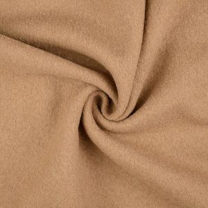 Wollwalk - Walkloden Stoff in beige (col. 6006) aus 100% mulesingfreier Wolle für diverse Näharbeiten: Jacken, Fusssäcke, Taschen