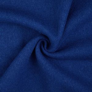 Wollwalk - Walkloden Stoff in blau (col. 7029) aus 100% mulesingfreier Wolle