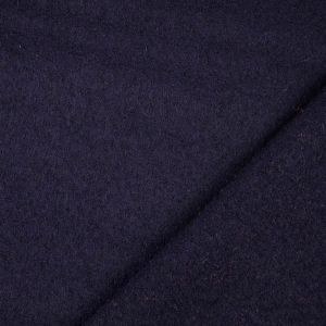 Wollwalk - Walkloden Stoff in marine (col. 1229), 100% mulesingfreie Wolle