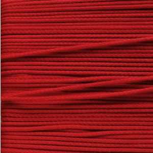 Budgetpackung Kordel - 3mm, 5m-rot